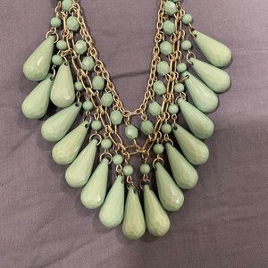Light aqua green necklace